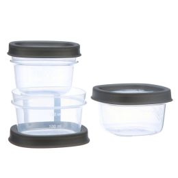 Freezer Jars 8 oz Half Pint 3pk