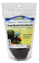 Brown Mustard Sprouting Seeds