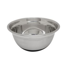 Stainless Steel Mixing Bowl with Rubber Base 4qt - DISCONTINUED