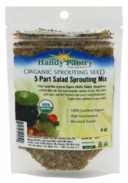 5 Part Salad Sprouting Seeds Mix - 4oz