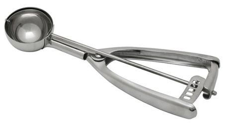 Stainless Steel Portion Scoop - Size 40