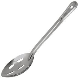 11" Stainless Steel Slotted Basting Spoon