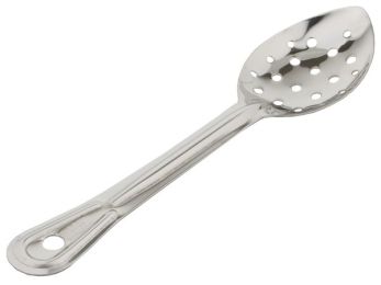 11" Stainless Steel Perforated Basting Spoon